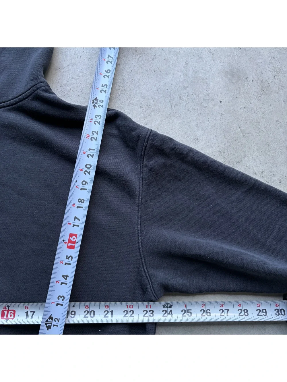 Nike Black Hoodie with White Swoosh Logo, Medium